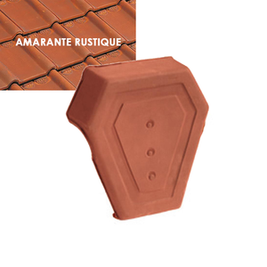 FRONTON RIVE UNIVERSELLE AMARANTE RUSTIQUE